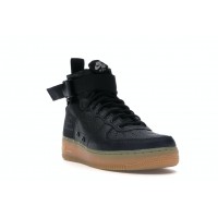 Мужские кроссовки Nike SF Air Force 1 Mid Black Gum