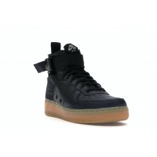 Мужские кроссовки Nike SF Air Force 1 Mid Black Gum