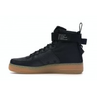 Мужские кроссовки Nike SF Air Force 1 Mid Black Gum