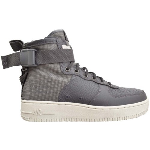Мужские кроссовки Nike SF Air Force 1 Mid Dark Grey