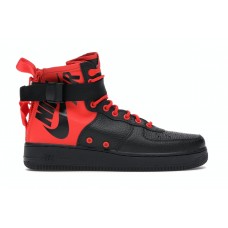 Мужские кроссовки Nike SF Air Force 1 Mid Habanero Red Black