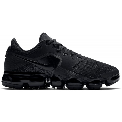 Подростковые кроссовки Nike Air VaporMax CS Triple Black (GS)