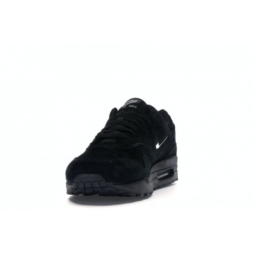 Кроссы Nike Air Max 1 Jewel Black Chrome - мужская сетка размеров