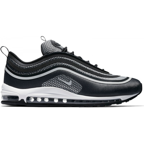 Кроссы Nike Air Max 97 Ultra 17 Black Pure Platinum - мужская сетка размеров