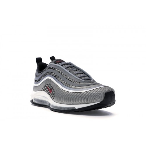 Кроссы Nike Air Max 97 Ultra 17 Silver Bullet - мужская сетка размеров