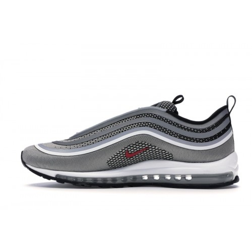 Кроссы Nike Air Max 97 Ultra 17 Silver Bullet - мужская сетка размеров