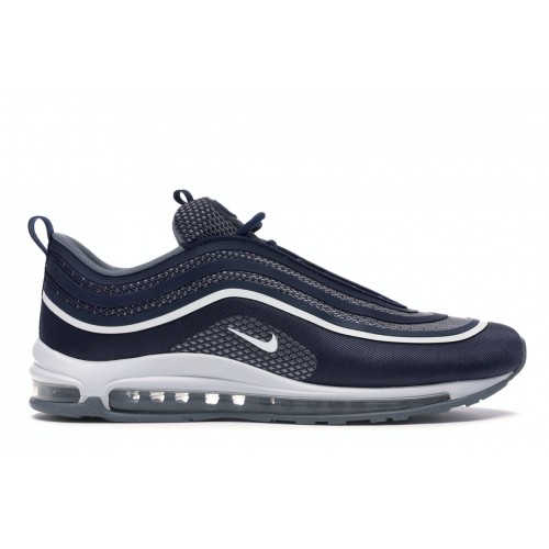 Кроссы Nike Air Max 97 Ultra 17 Midnight Navy - мужская сетка размеров