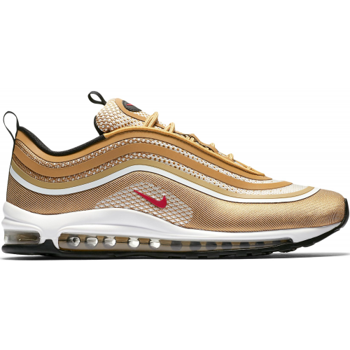 Кроссы Nike Air Max 97 Ultra 17 Metallic Gold - мужская сетка размеров