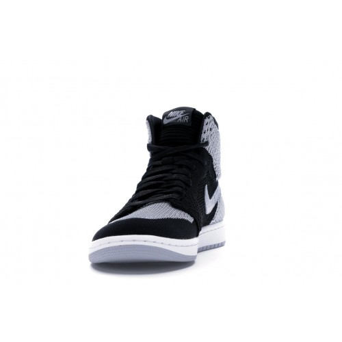 Кроссы Jordan 1 Retro High Flyknit Shadow - мужская сетка размеров