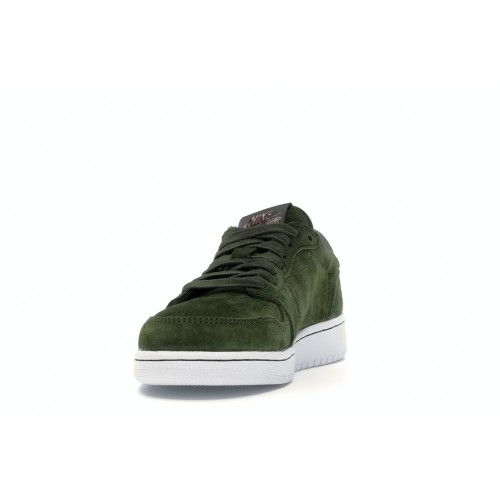 Кроссы Jordan 1 Retro Low NS Legion Green (GS) - подростковая сетка размеров