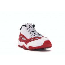 Кроссовки Jordan 11 Retro Low IE White Gym Red
