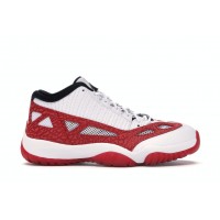Кроссовки Jordan 11 Retro Low IE White Gym Red
