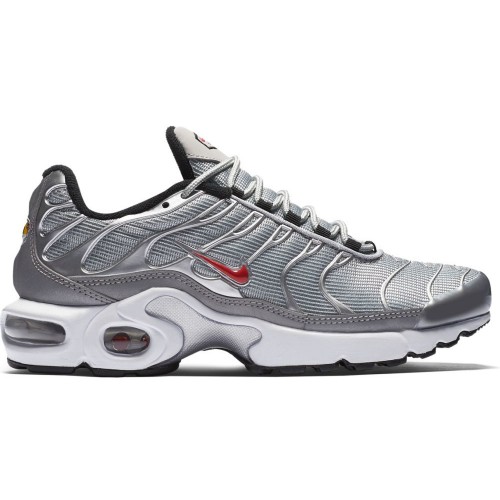 Подростковые кроссовки Nike Air Max Plus Silver Bullet (GS) - подростковая сетка размеров