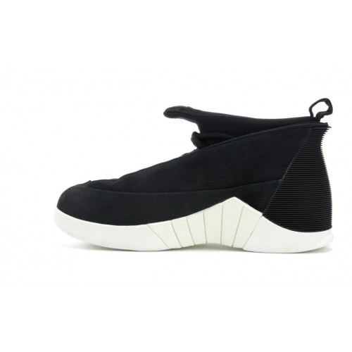 Кроссы Jordan 15 Retro PSNY Black Suede - мужская сетка размеров