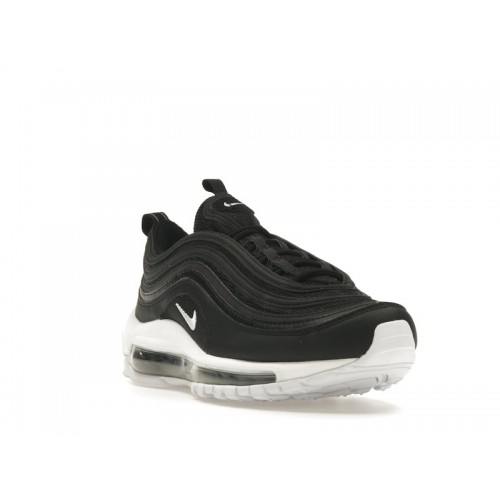 Кроссы Nike Air Max 97 White Black (GS) - подростковая сетка размеров