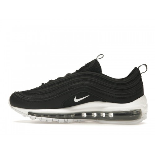 Кроссы Nike Air Max 97 White Black (GS) - подростковая сетка размеров