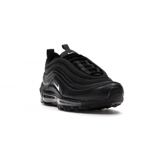 Кроссы Nike Air Max 97 Black (GS) - подростковая сетка размеров