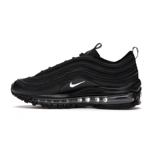 Кроссы Nike Air Max 97 Black (GS) - подростковая сетка размеров