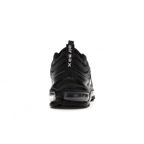 Кроссы Nike Air Max 97 Black (GS) - подростковая сетка размеров