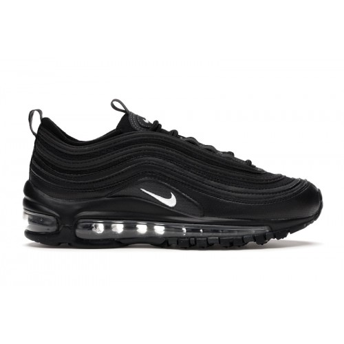 Кроссы Nike Air Max 97 Black (GS) - подростковая сетка размеров