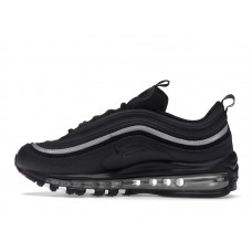 Подростковые Nike Air Max 97 Black Silver Red (GS)