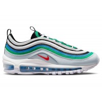 Подростковые Nike Air Max 97 Pure Platinum Light Crimson (GS)
