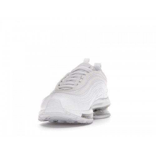 Кроссы Nike Air Max 97 White Metallic Silver (GS) - подростковая сетка размеров