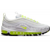 Подростковые кроссовки Nike Air Max 97 Just Do It White Volt (GS)