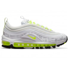 Подростковые кроссовки Nike Air Max 97 Just Do It White Volt (GS)