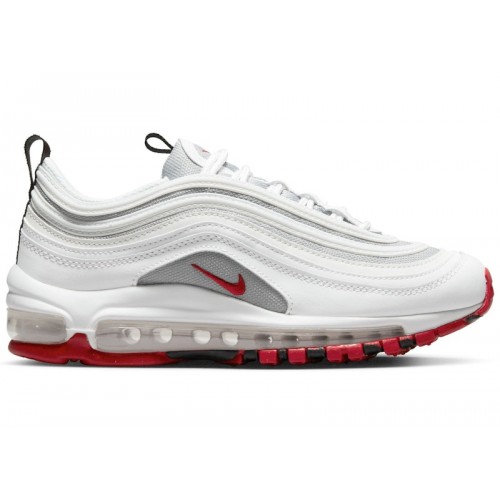 Nike Air Max 97 GS White Bullet - подростковая сетка размеров