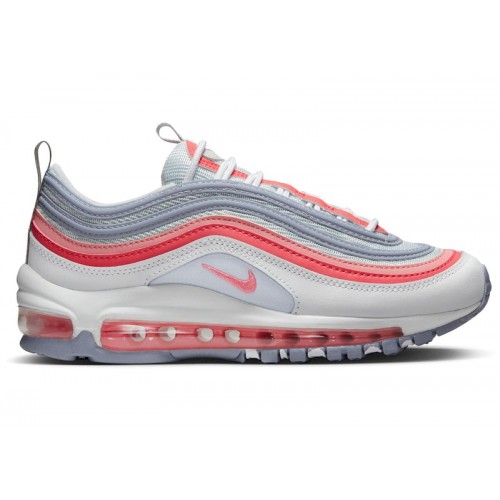 Кроссы Nike Air Max 97 Coral Chalk (GS) - подростковая сетка размеров