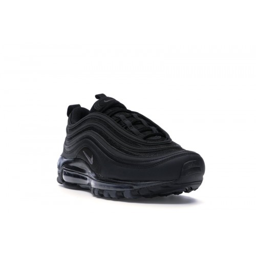 Кроссы Nike Air Max 97 Black Dark Grey (W) - женская сетка размеров