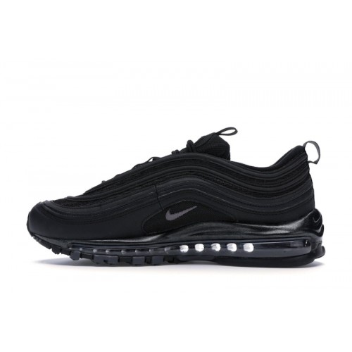 Кроссы Nike Air Max 97 Black Dark Grey (W) - женская сетка размеров