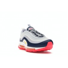 Женские Nike Air Max 97 Midnight Navy Racer Pink Laser Orange (W)