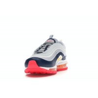 Женские Nike Air Max 97 Midnight Navy Racer Pink Laser Orange (W)