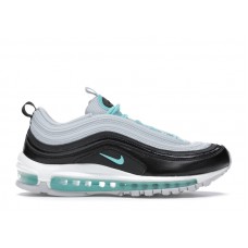 Женские Nike Air Max 97 Platinum Black Aurora Green (W)