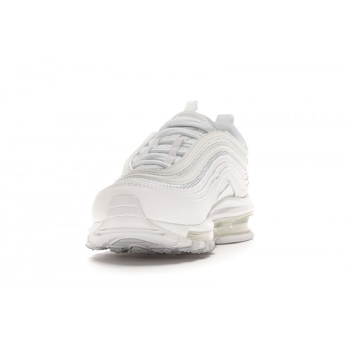 Кроссы Nike Air Max 97 White Pure Platinum (W) - женская сетка размеров