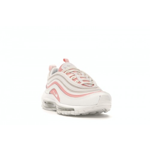 Кроссы Nike Air Max 97 Summit White Bleached Coral (W) - женская сетка размеров