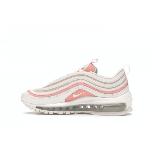 Кроссы Nike Air Max 97 Summit White Bleached Coral (W) - женская сетка размеров