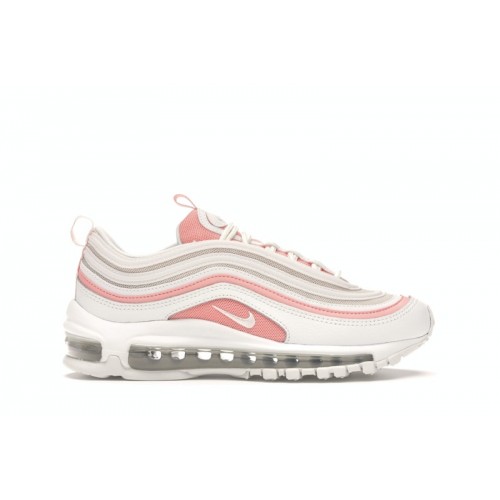 Кроссы Nike Air Max 97 Summit White Bleached Coral (W) - женская сетка размеров