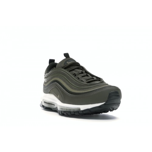 Кроссы Nike Air Max 97 Olive Green (W) - женская сетка размеров