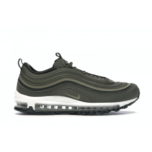 Кроссы Nike Air Max 97 Olive Green (W) - женская сетка размеров