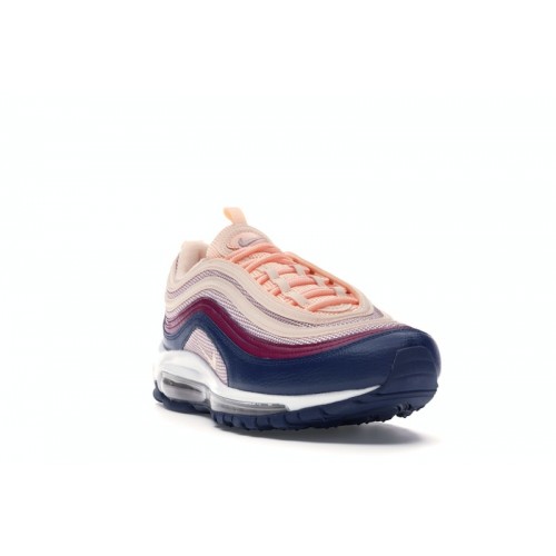 Кроссы Nike Air Max 97 Plum Chalk (W) - женская сетка размеров