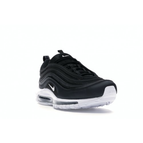 Кроссы Nike Air Max 97 Black White - мужская сетка размеров