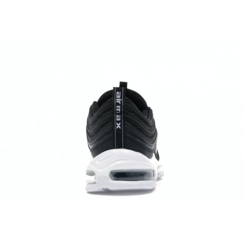 Кроссы Nike Air Max 97 Black White - мужская сетка размеров