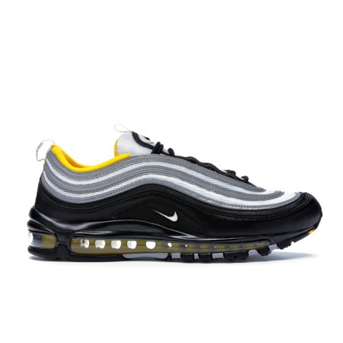 Кроссы Nike Air Max 97 Steelers (2018) - мужская сетка размеров