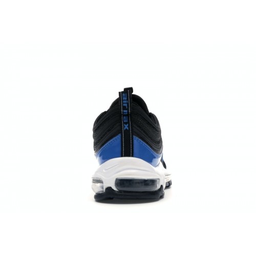 Кроссы Nike Air Max 97 Black Blue Nebula - мужская сетка размеров