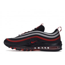 Nike Air Max 97 Black Red Silver