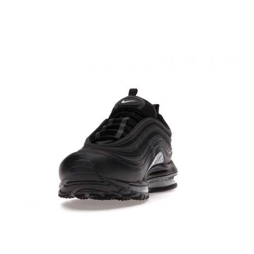 Кроссы Nike Air Max 97 Black White Anthracite - мужская сетка размеров