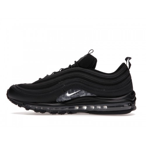 Кроссы Nike Air Max 97 Black White Anthracite - мужская сетка размеров